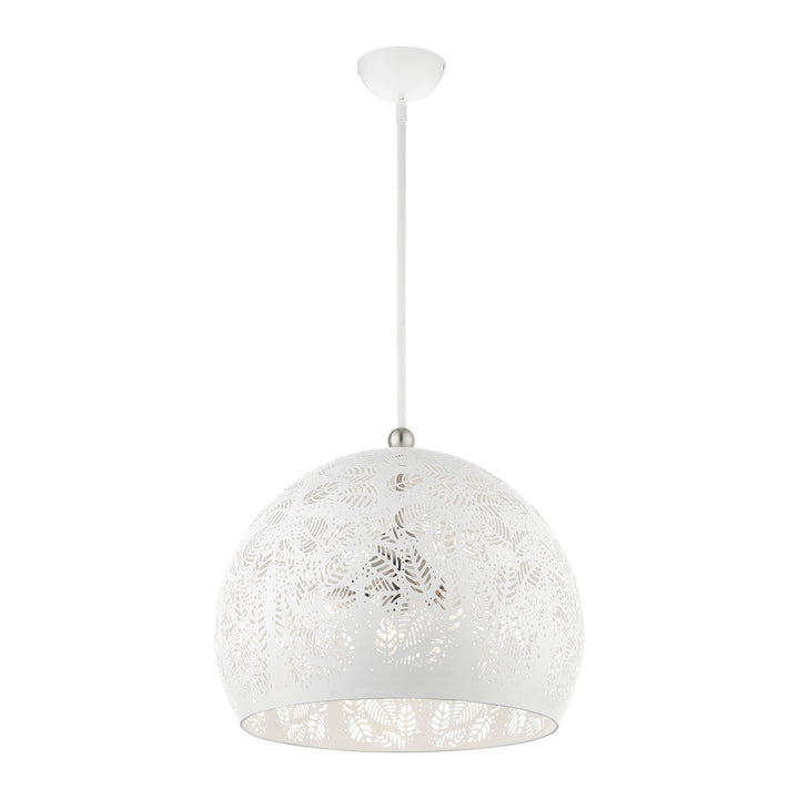 3 Light White Pendant