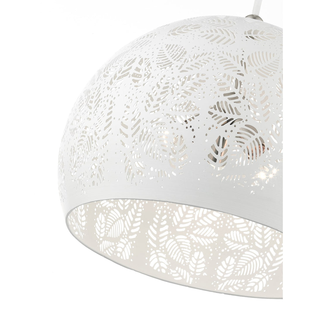 3 Light White Pendant