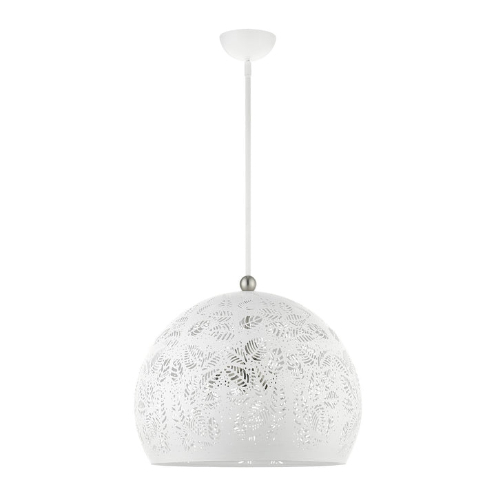 3 Light White Pendant