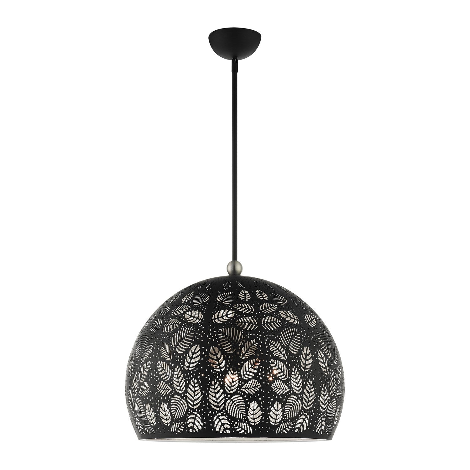 3 Light Black Pendant by Livex Lighting