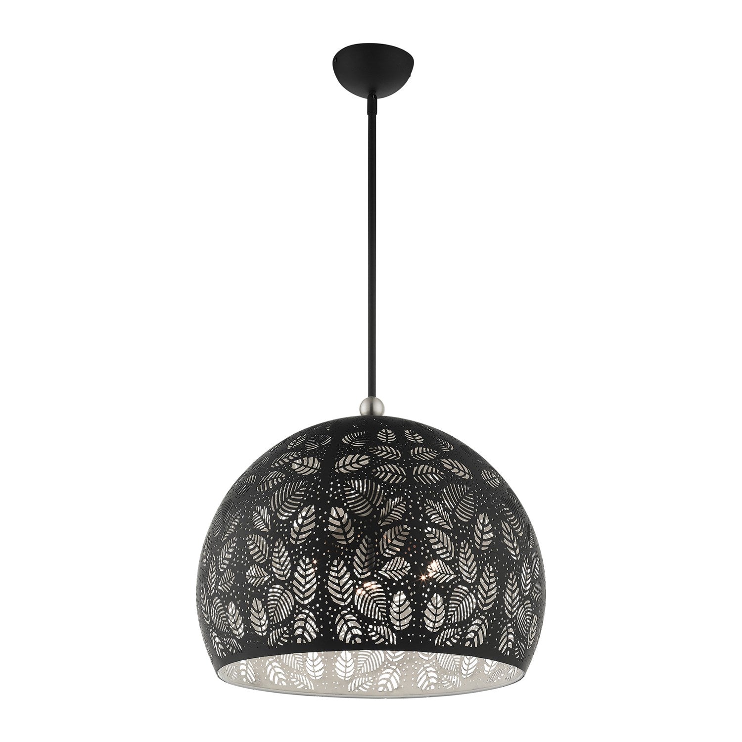 3 Light Black Pendant