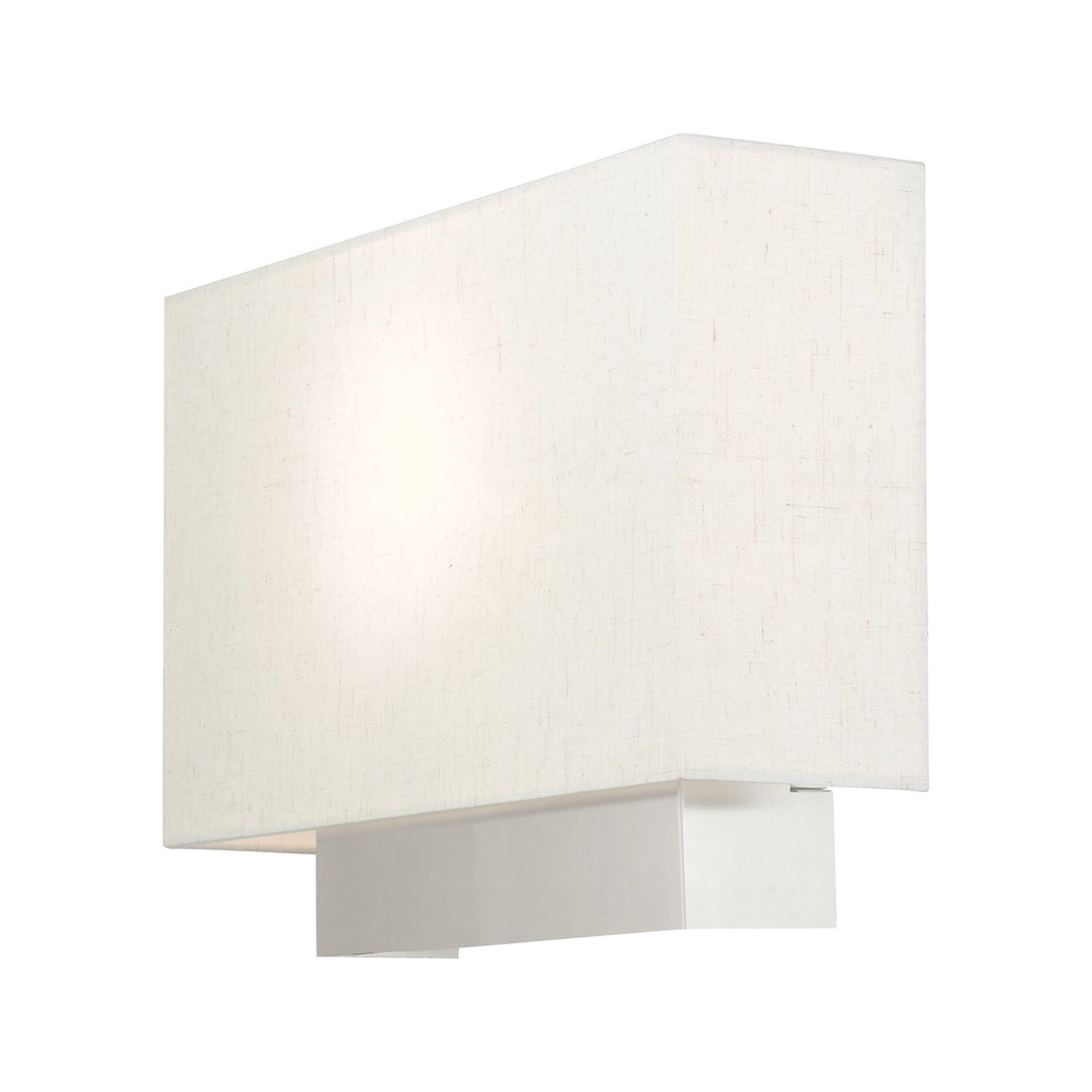 1 Light Brushed Nickel Ada Sconce