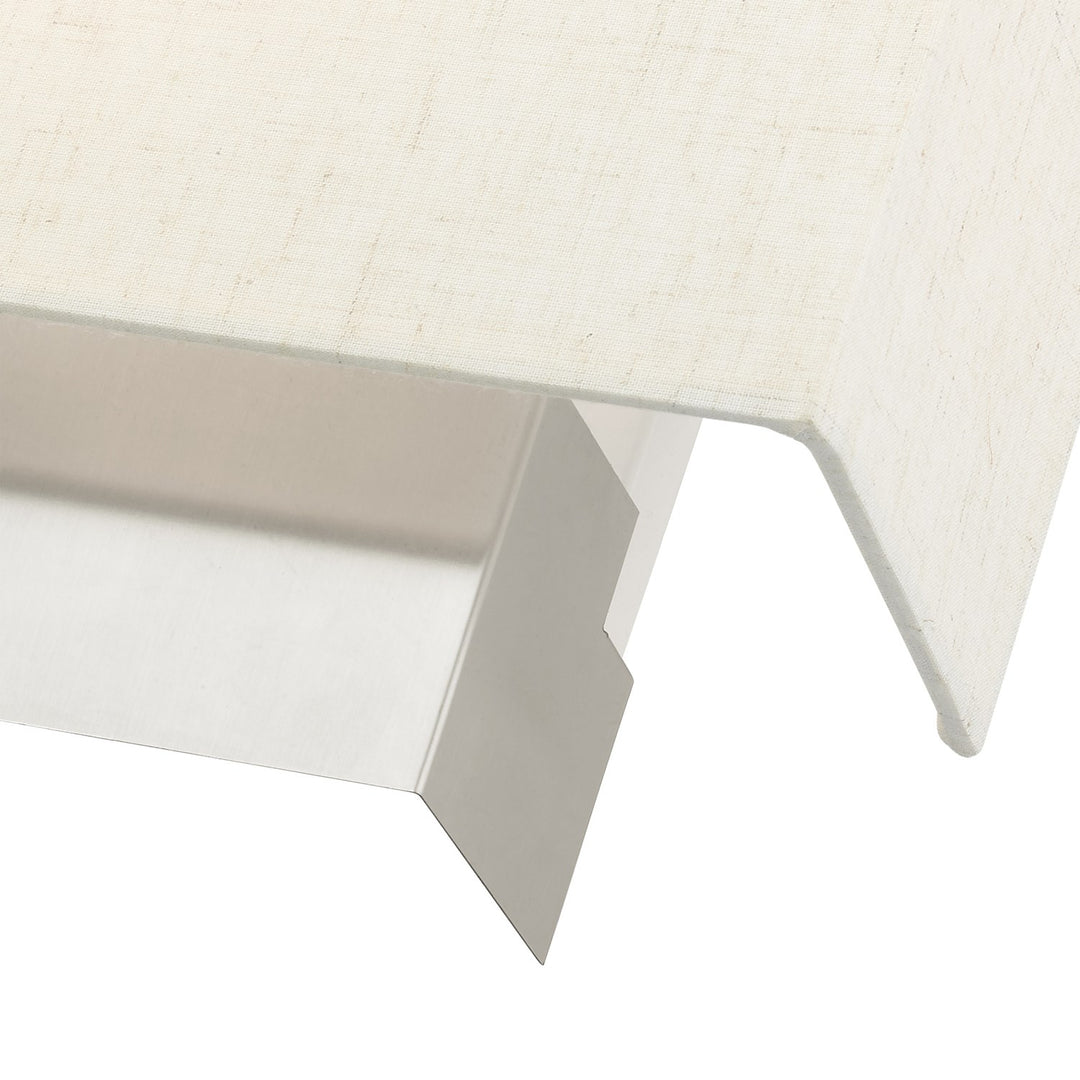 1 Light Brushed Nickel Ada Sconce