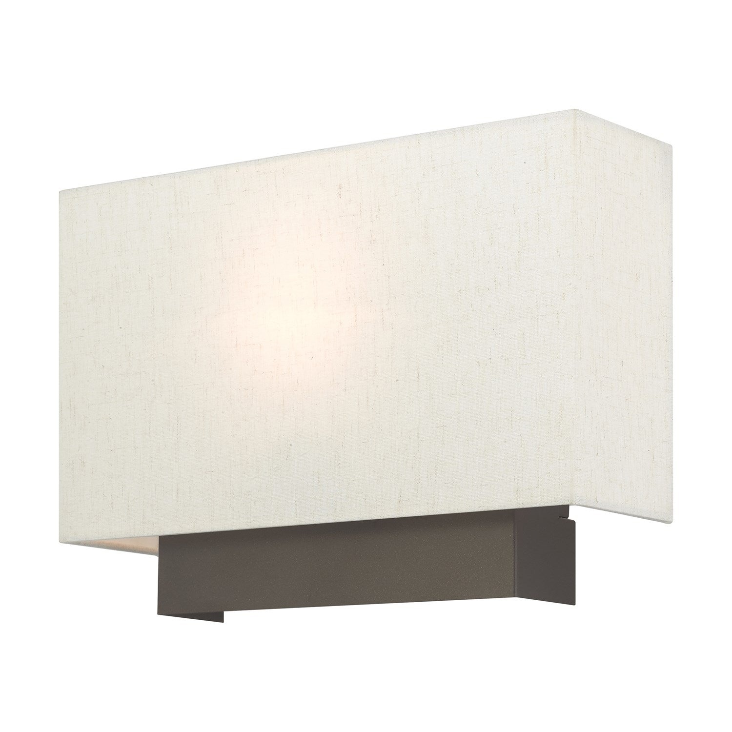 1 Light English Bronze Ada Sconce by Livex Lighting