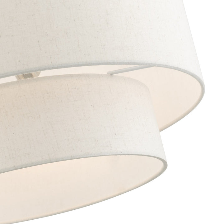 3 Light Brushed Nickel Pendant
