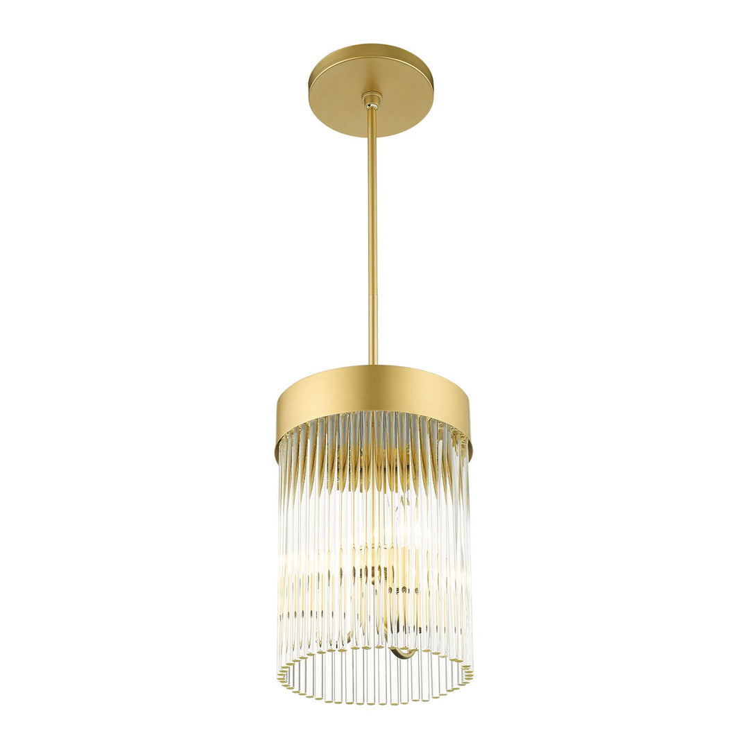 3 Light Soft Gold Chandelier
