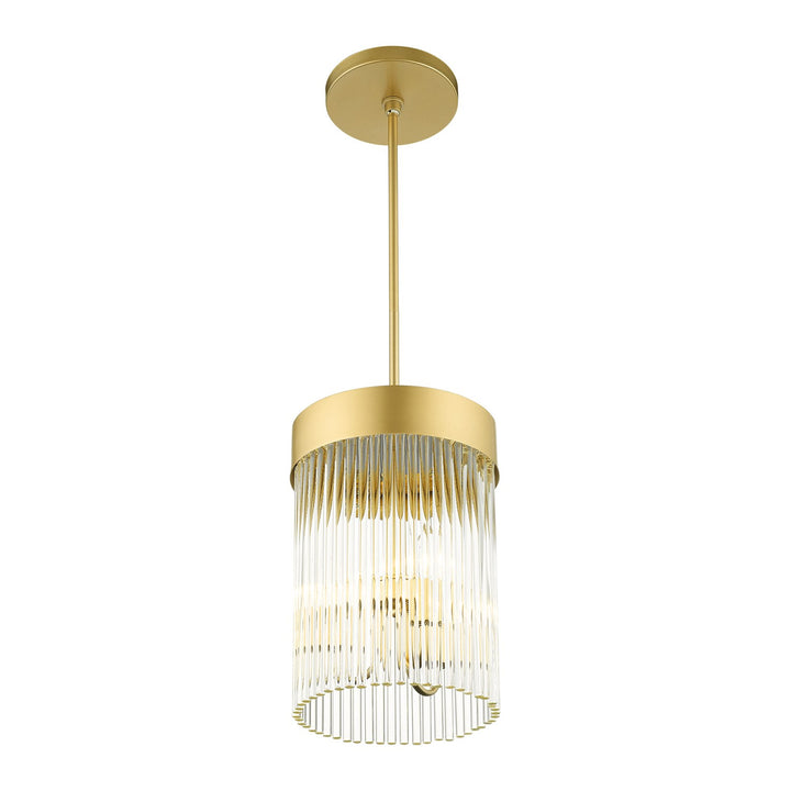 3 Light Soft Gold Chandelier