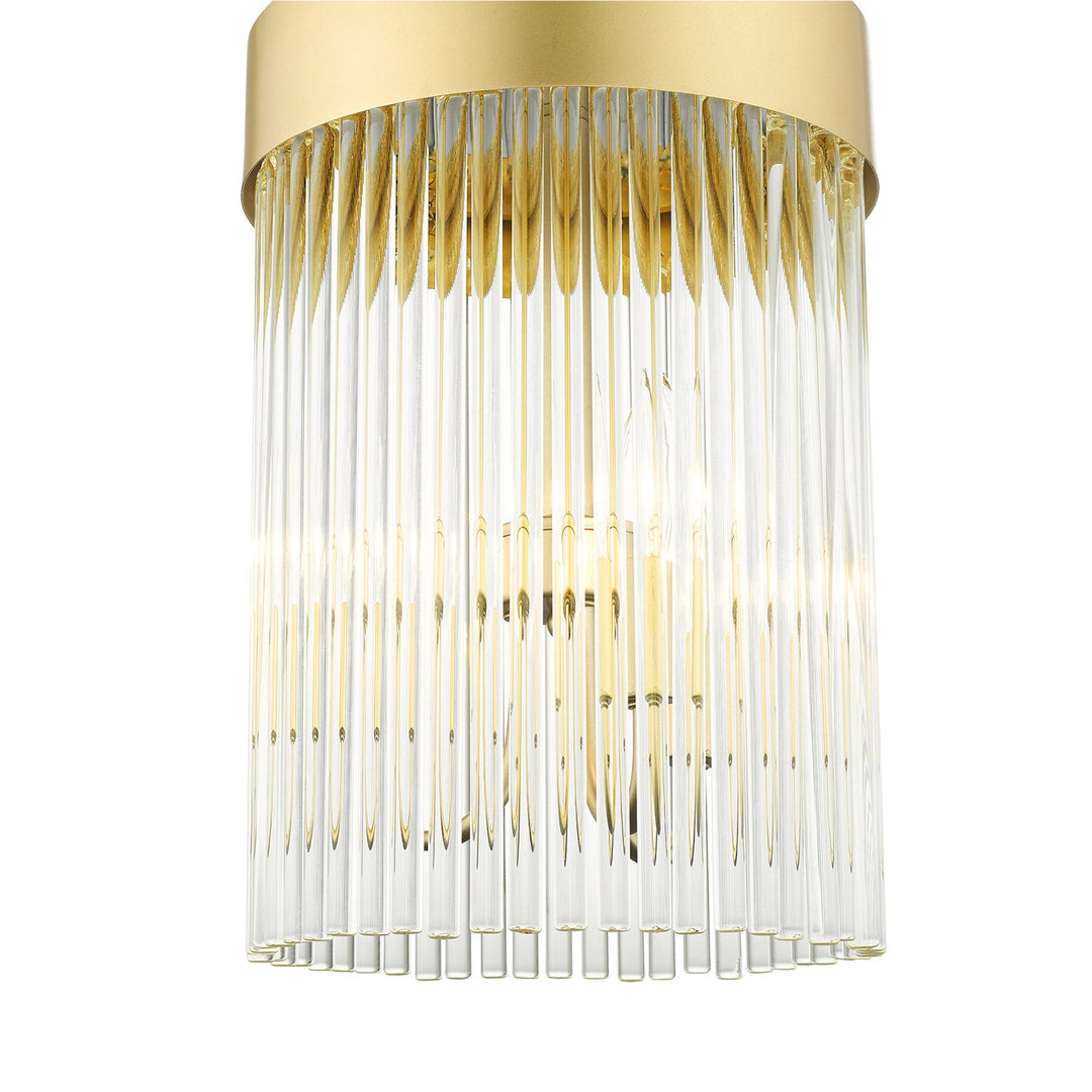 3 Light Soft Gold Chandelier