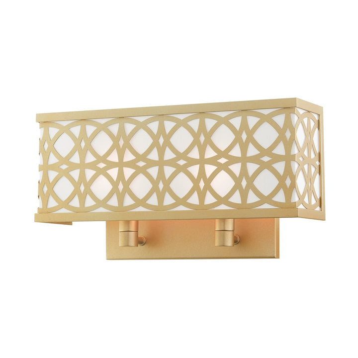 2 Light Soft Gold Ada Double Sconce by Livex Lighting