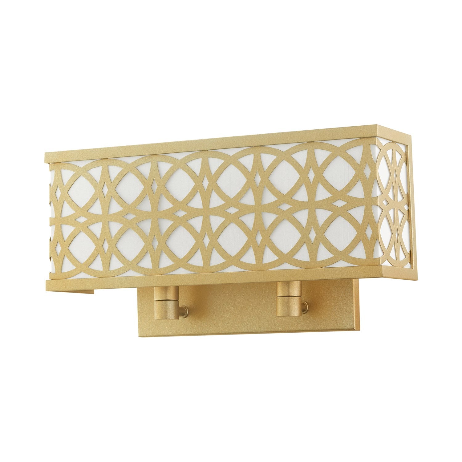 2 Light Soft Gold Ada Double Sconce