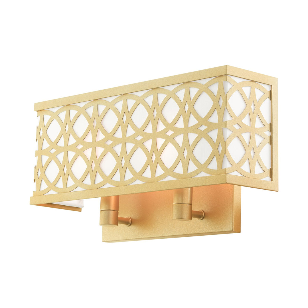 2 Light Soft Gold Ada Double Sconce
