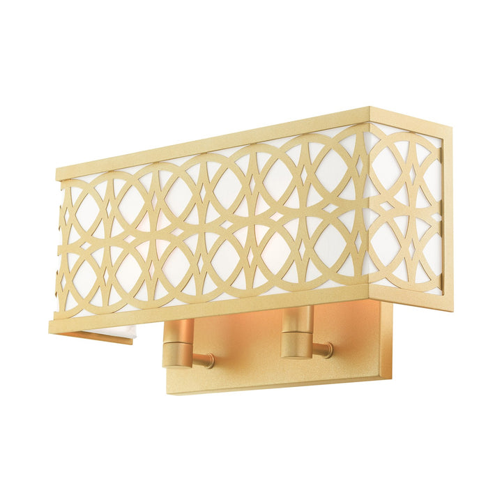 2 Light Soft Gold Ada Double Sconce