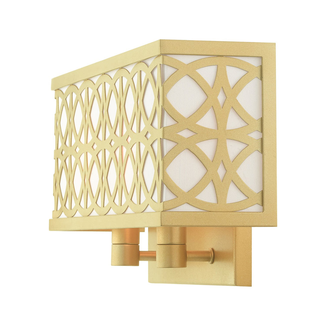 2 Light Soft Gold Ada Double Sconce