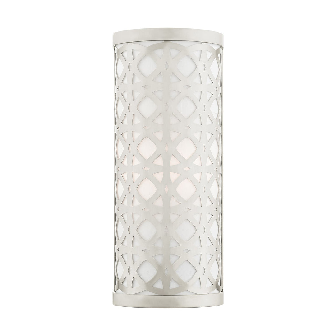 1 Light Brushed Nickel Ada Single Sconce by Livex Lighting