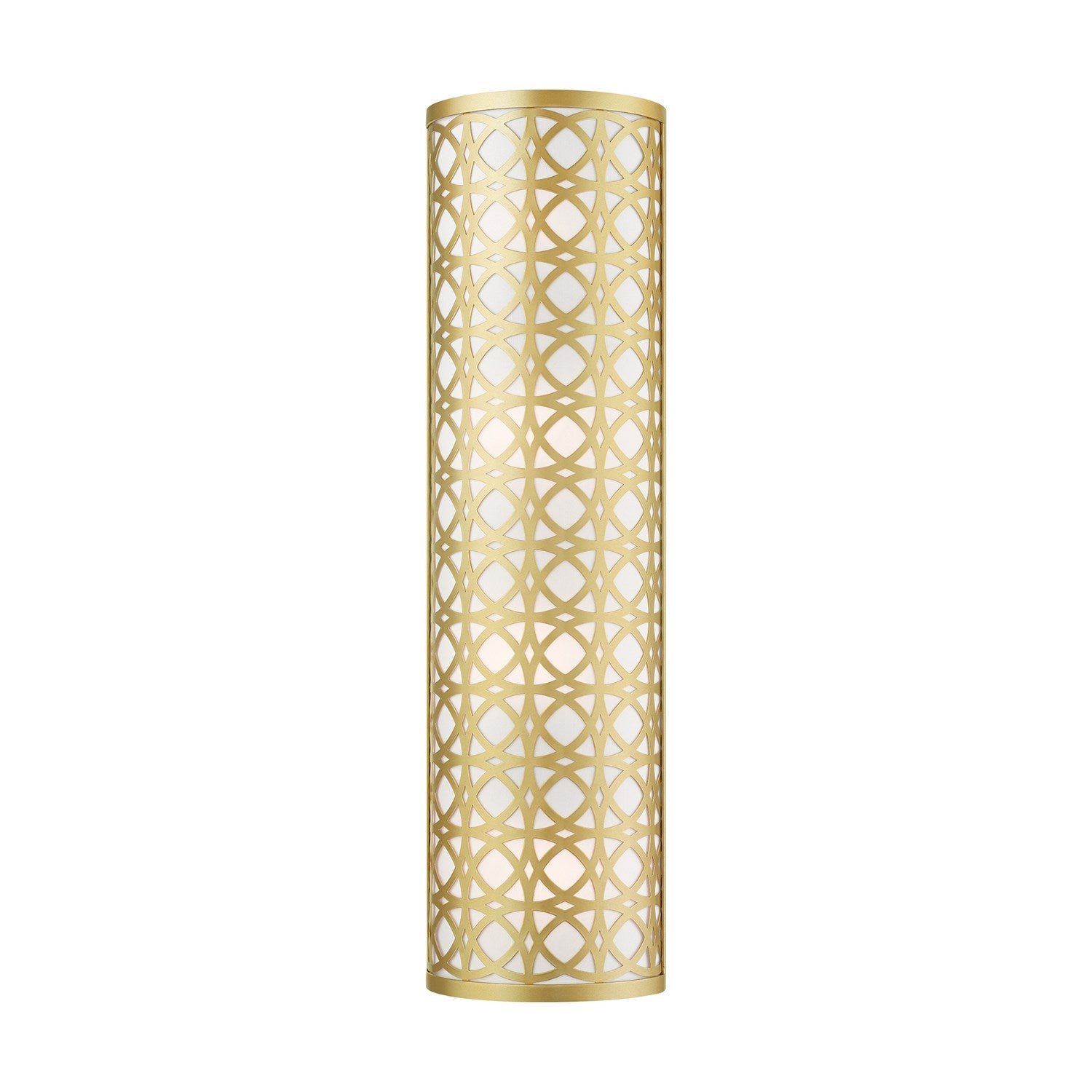 4 Light Soft Gold Ada Sconce by Livex Lighting