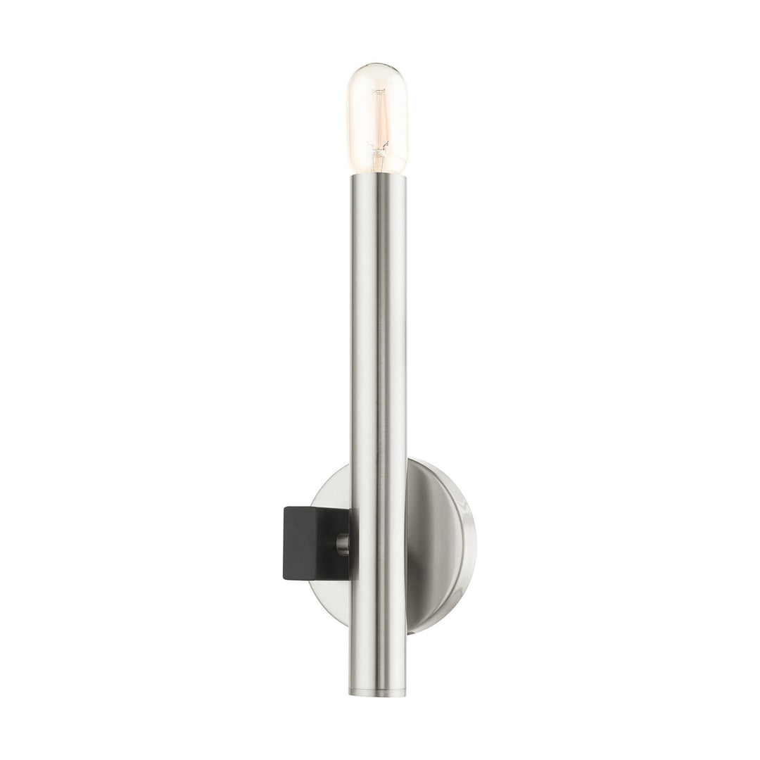 1 Light Brushed Nickel Ada Single Sconce