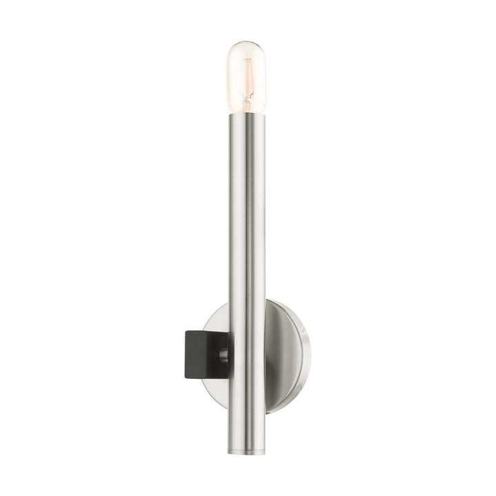 1 Light Brushed Nickel Ada Single Sconce