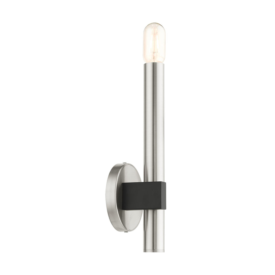 1 Light Brushed Nickel Ada Single Sconce