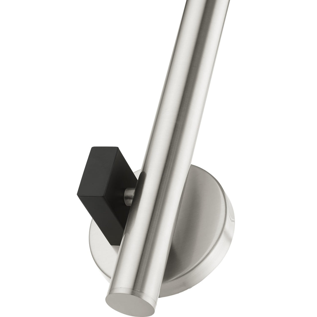 1 Light Brushed Nickel Ada Single Sconce