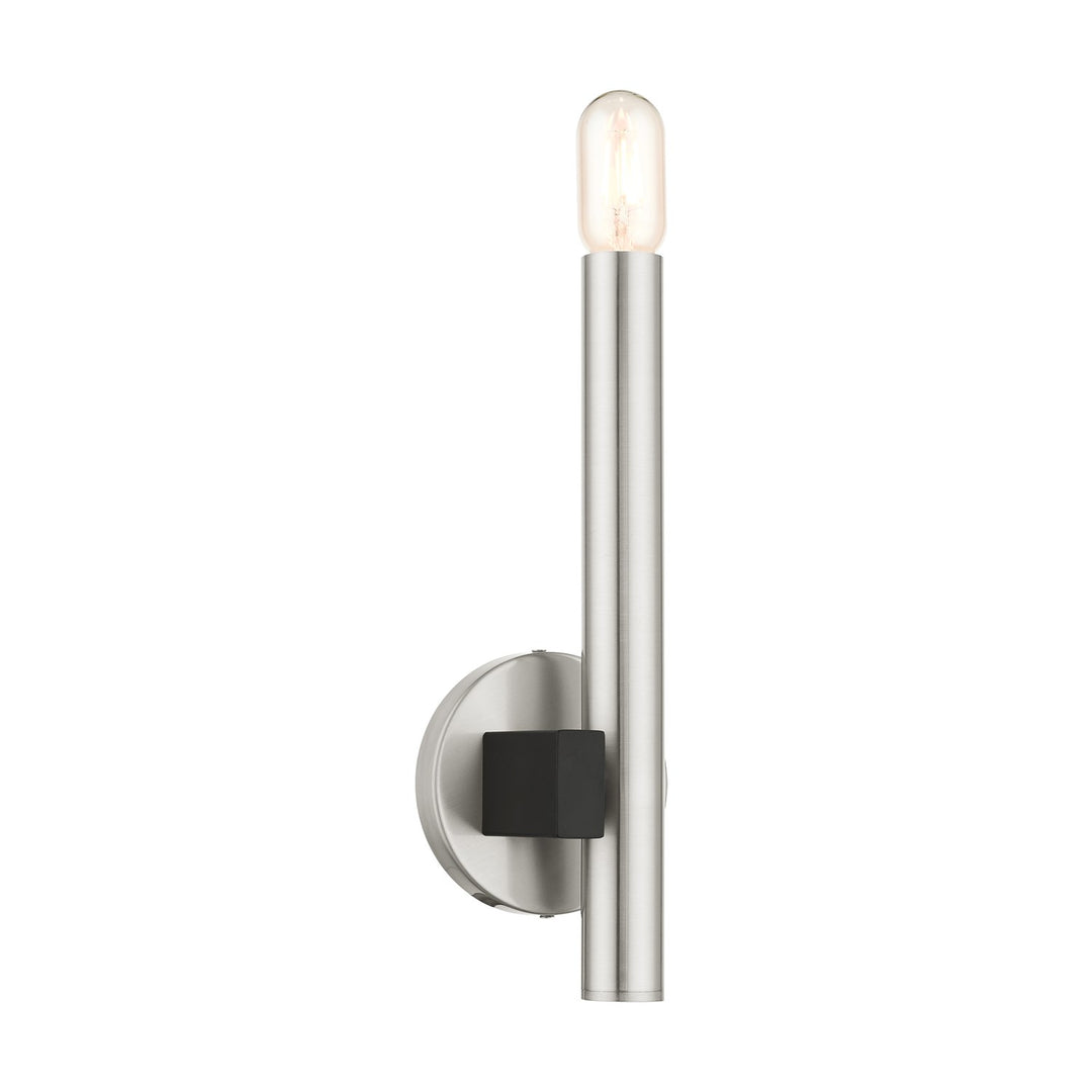 1 Light Brushed Nickel Ada Single Sconce