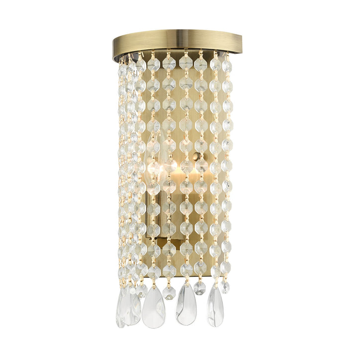1 Light Antique Brass Ada Sconce