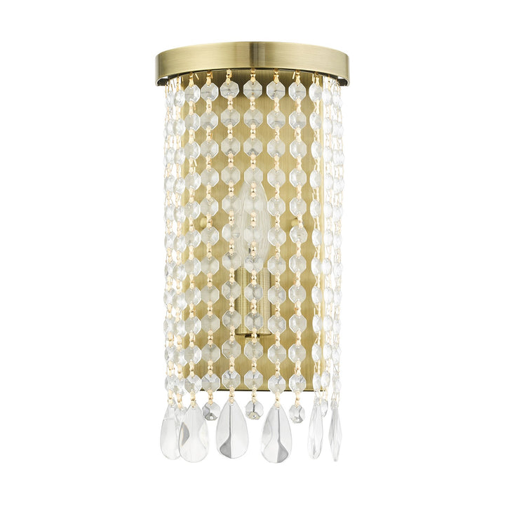 1 Light Antique Brass Ada Sconce