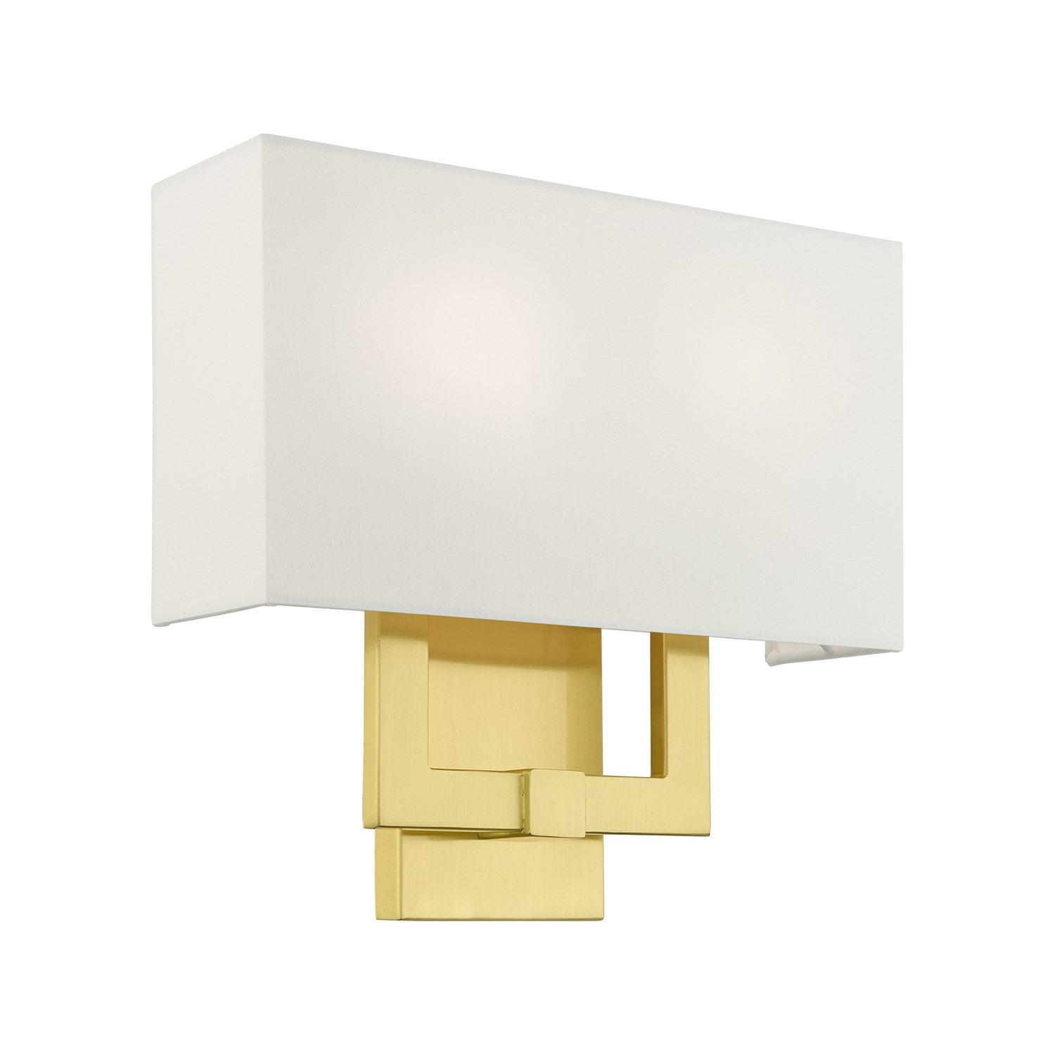 2 Light Satin Brass Ada Sconce by Livex Lighting