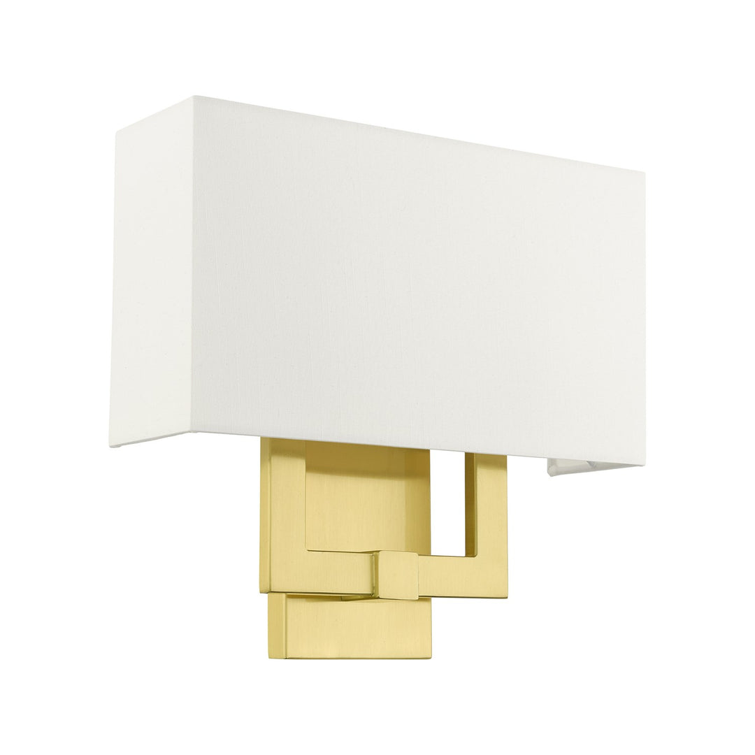 2 Light Satin Brass Ada Sconce