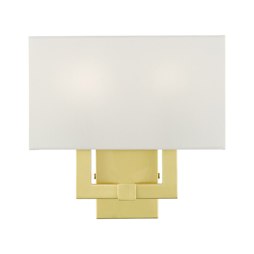 2 Light Satin Brass Ada Sconce