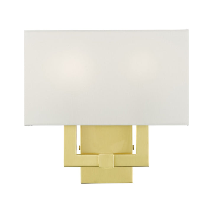 2 Light Satin Brass Ada Sconce
