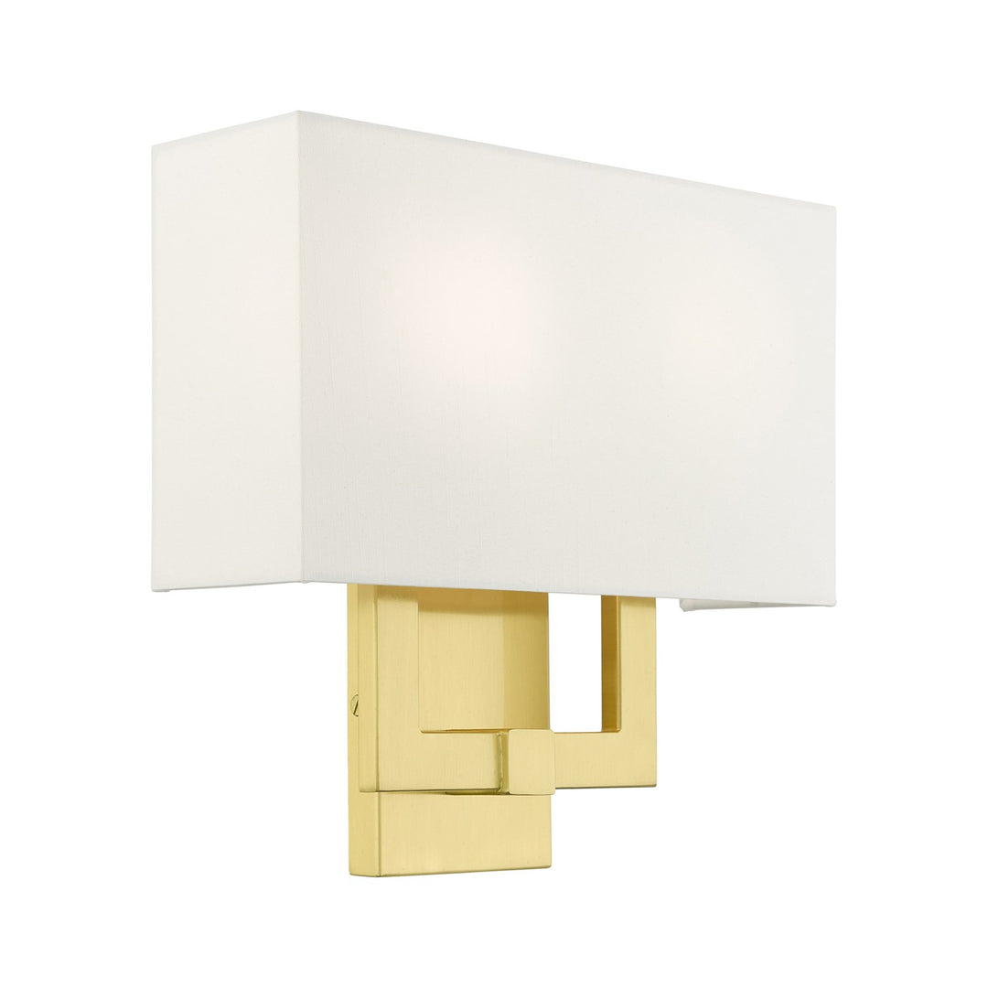 2 Light Satin Brass Ada Sconce