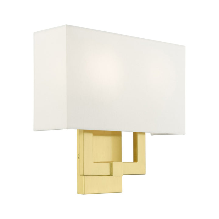 2 Light Satin Brass Ada Sconce