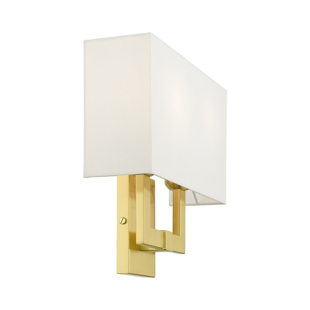 2 Light Satin Brass Ada Sconce