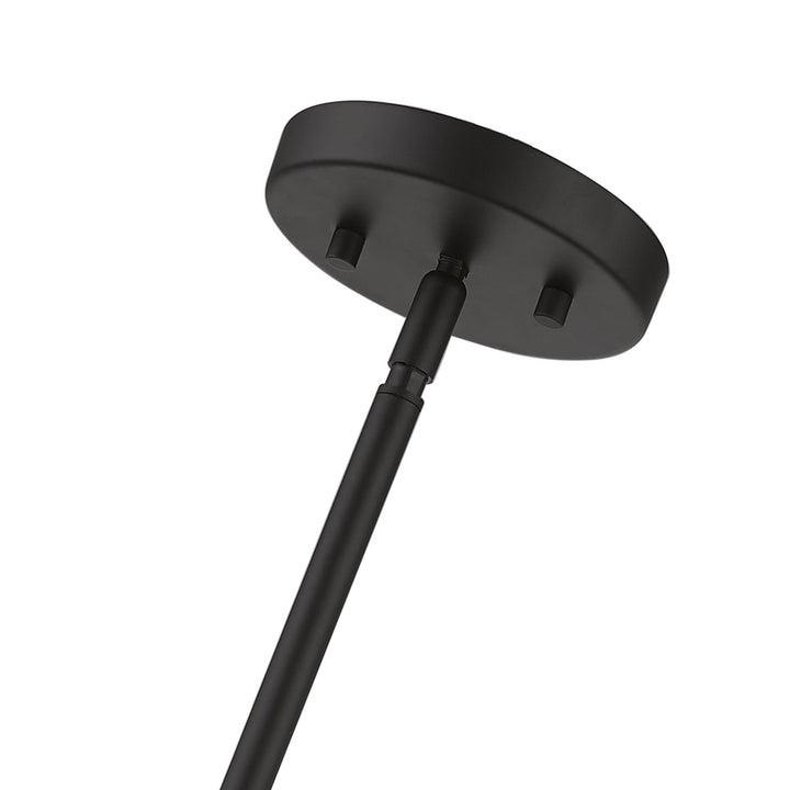 5-Light Black Chandelier