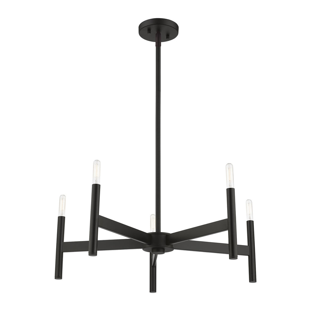 5-Light Black Chandelier