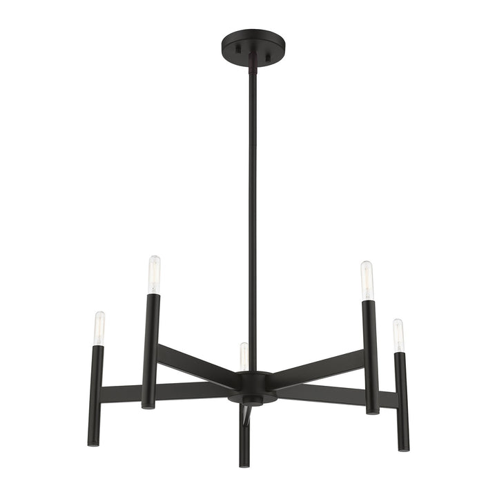 5-Light Black Chandelier