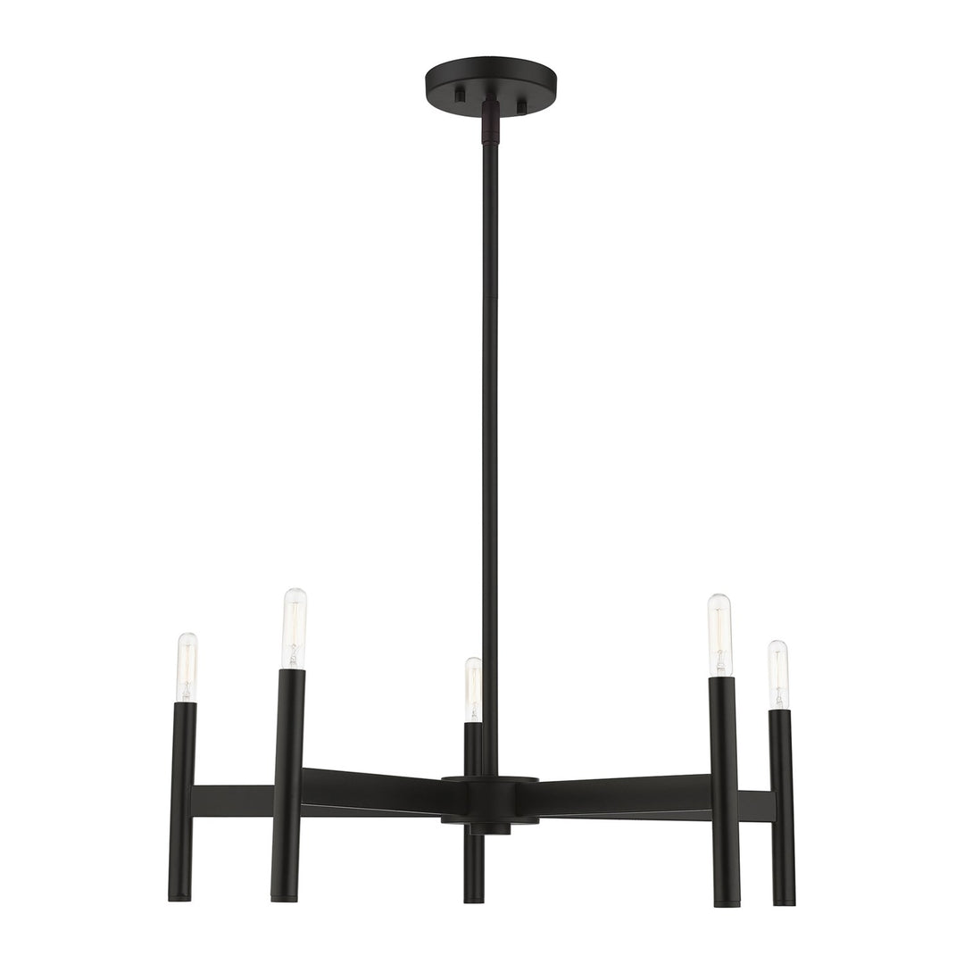 5-Light Black Chandelier