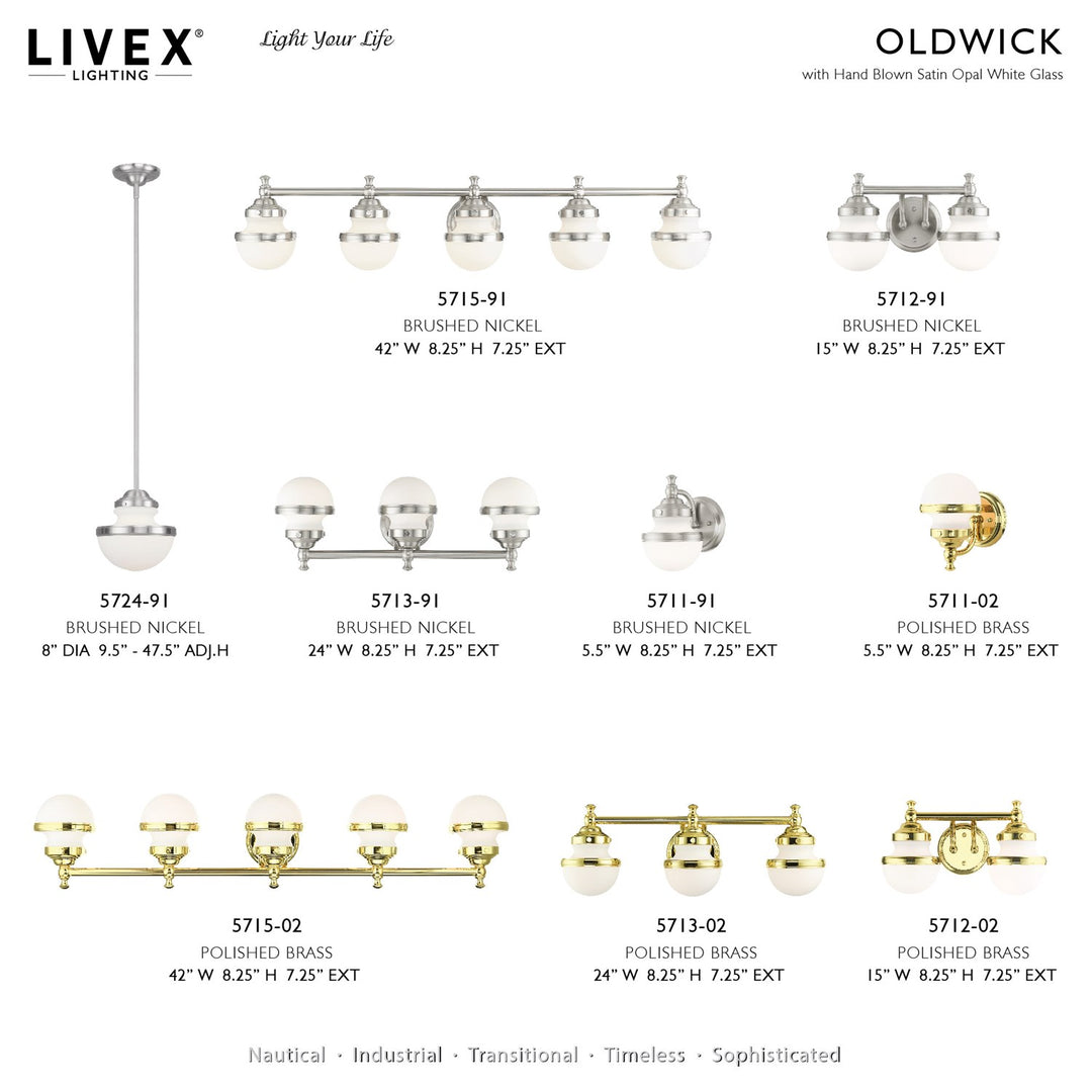 2 Light Polished Brass Bath Vanity