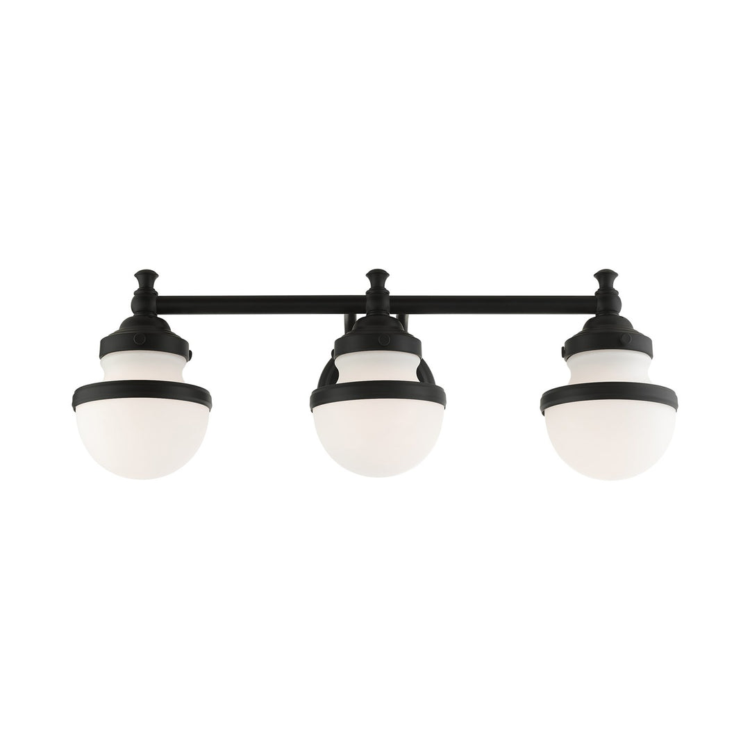 3 Light Black Bath Vanity