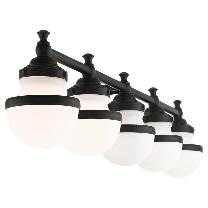 5 Light Black Bath Vanity
