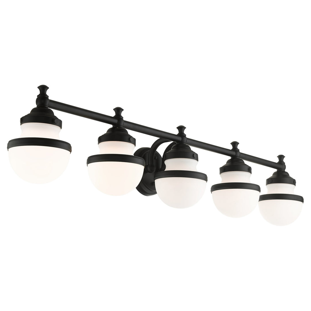 5 Light Black Bath Vanity