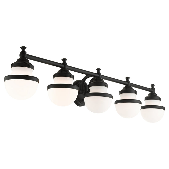 5 Light Black Bath Vanity
