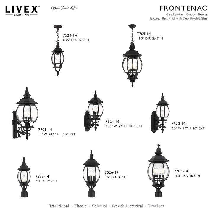 1 Light Textured Black Outdoor Wall Lantern
