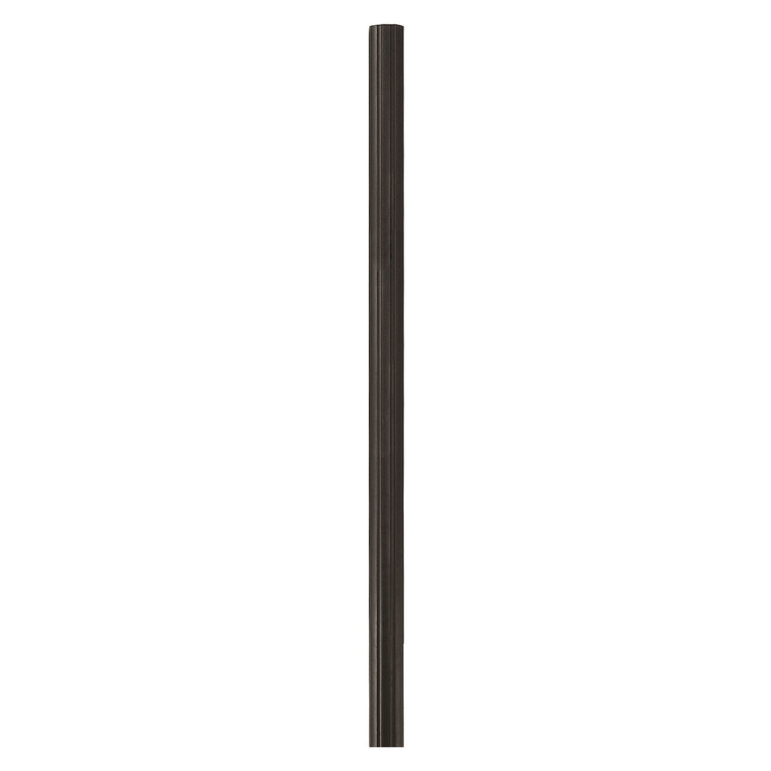 Textured Black Outdoor Fluted Post by Livex Lighting