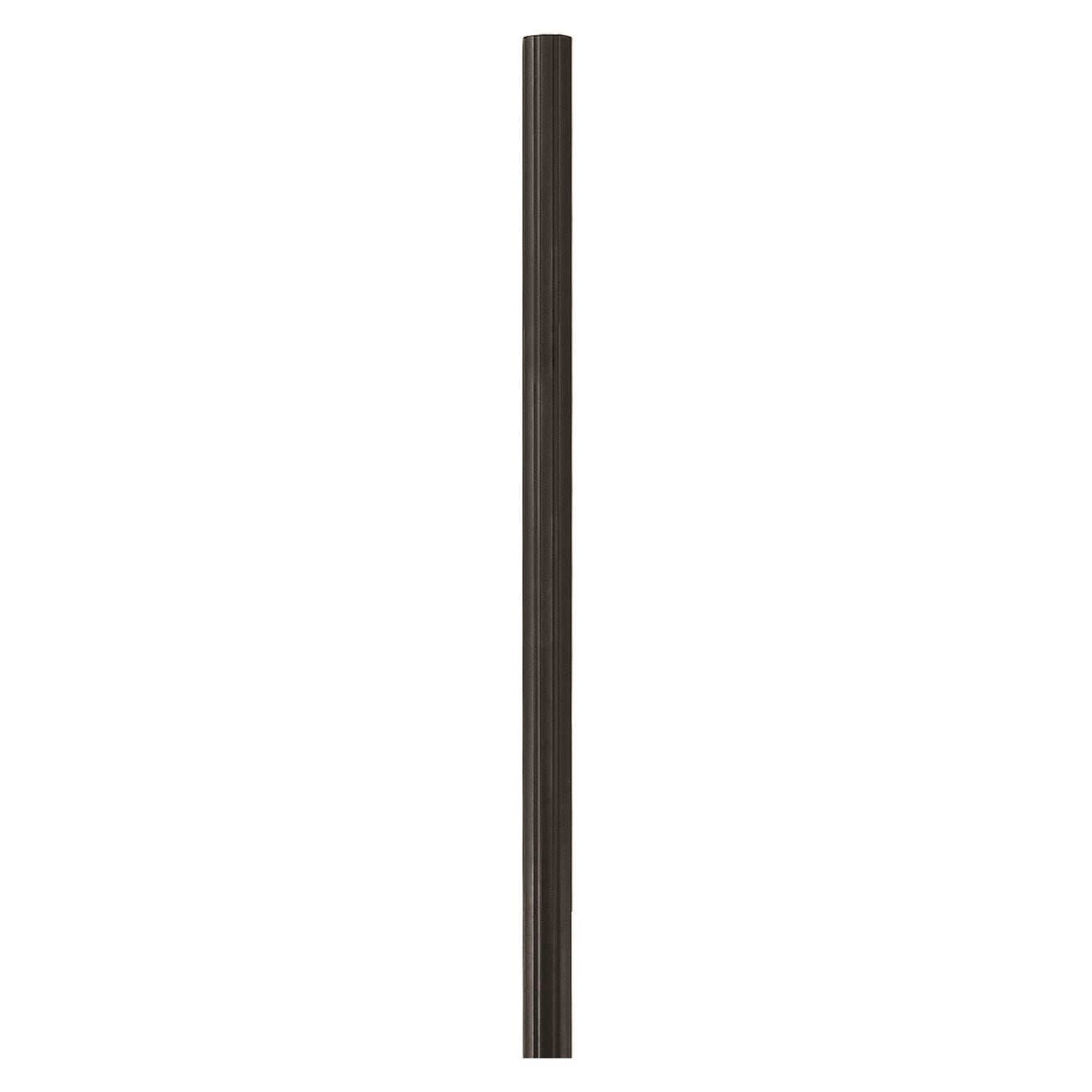 Textured Black Outdoor Fluted Post by Livex Lighting