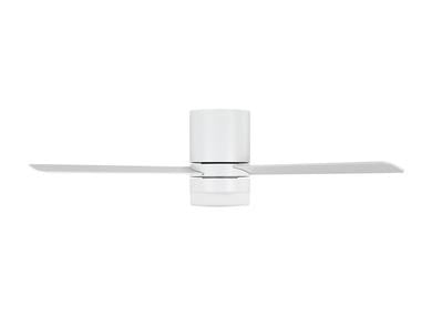 Ceiling Fan In Matte White With Matte White Blades