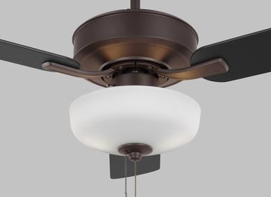 Ceiling Fan In Bronze With Bronze Blades