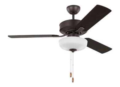 Ceiling Fan In Bronze With Bronze Blades