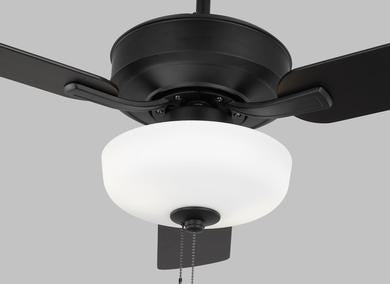 Ceiling Fan In Midnight Black With Midnight Black Blades