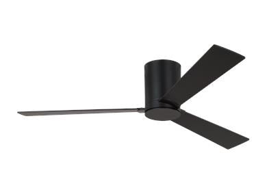 Ceiling Fan In Midnight Black With Midnight Black Blades by VC Fan Collection